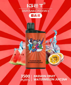 IGET Bar 3500 Puff Passionfruit Watermelon Juice Disposable Vape