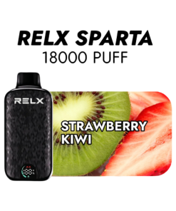 RELX Sparta 18000+ Puff Disposal Vape – Strawberry Kiwi